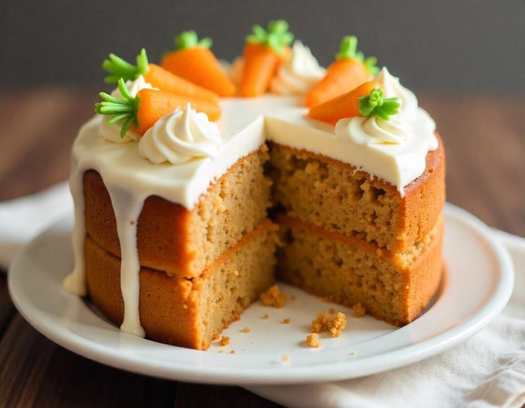 pikaso text to image carrot cake