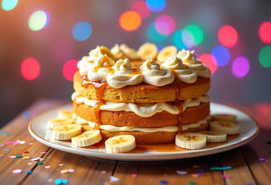 Banana Foster Cake