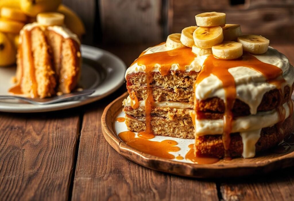 Banana Foster Cake