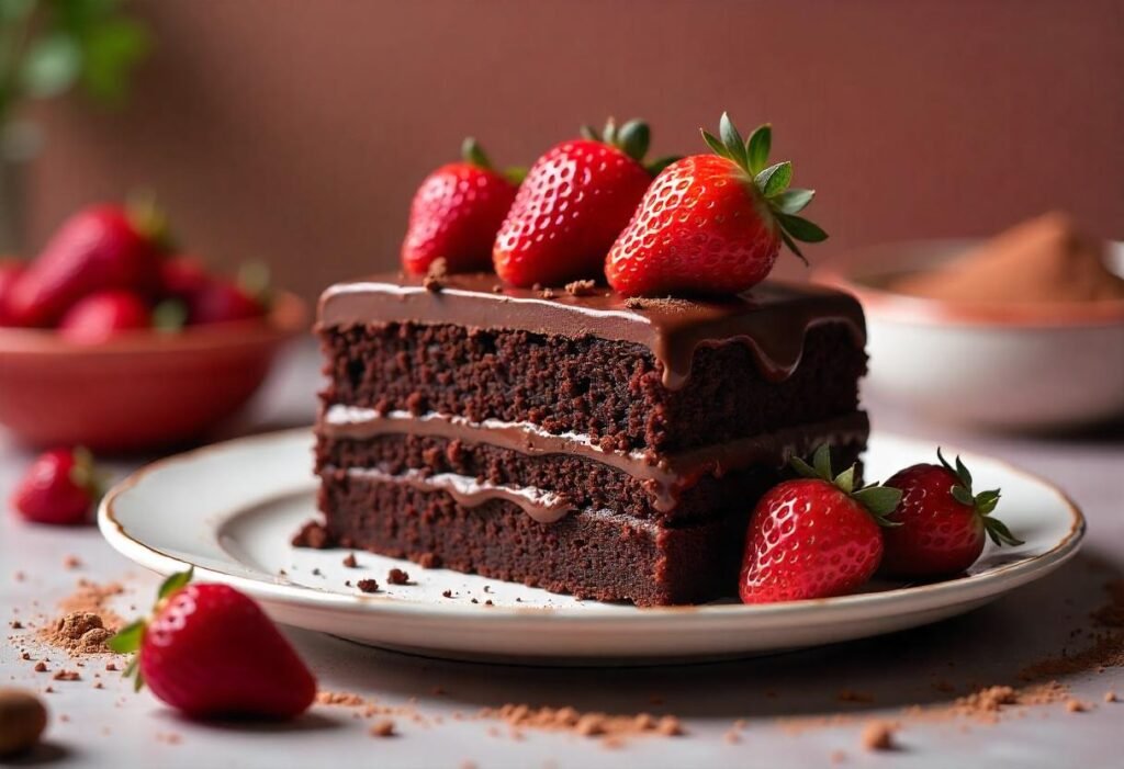 Chocolate Strawberry Cake