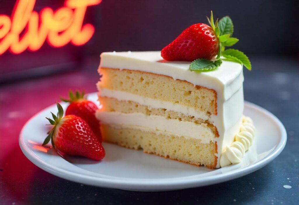 White Velvet Cake